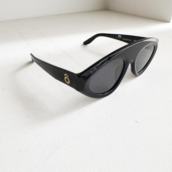 Bohten Pamoja Pride Chunky Black Frame Aviator Sunglasses main image 6